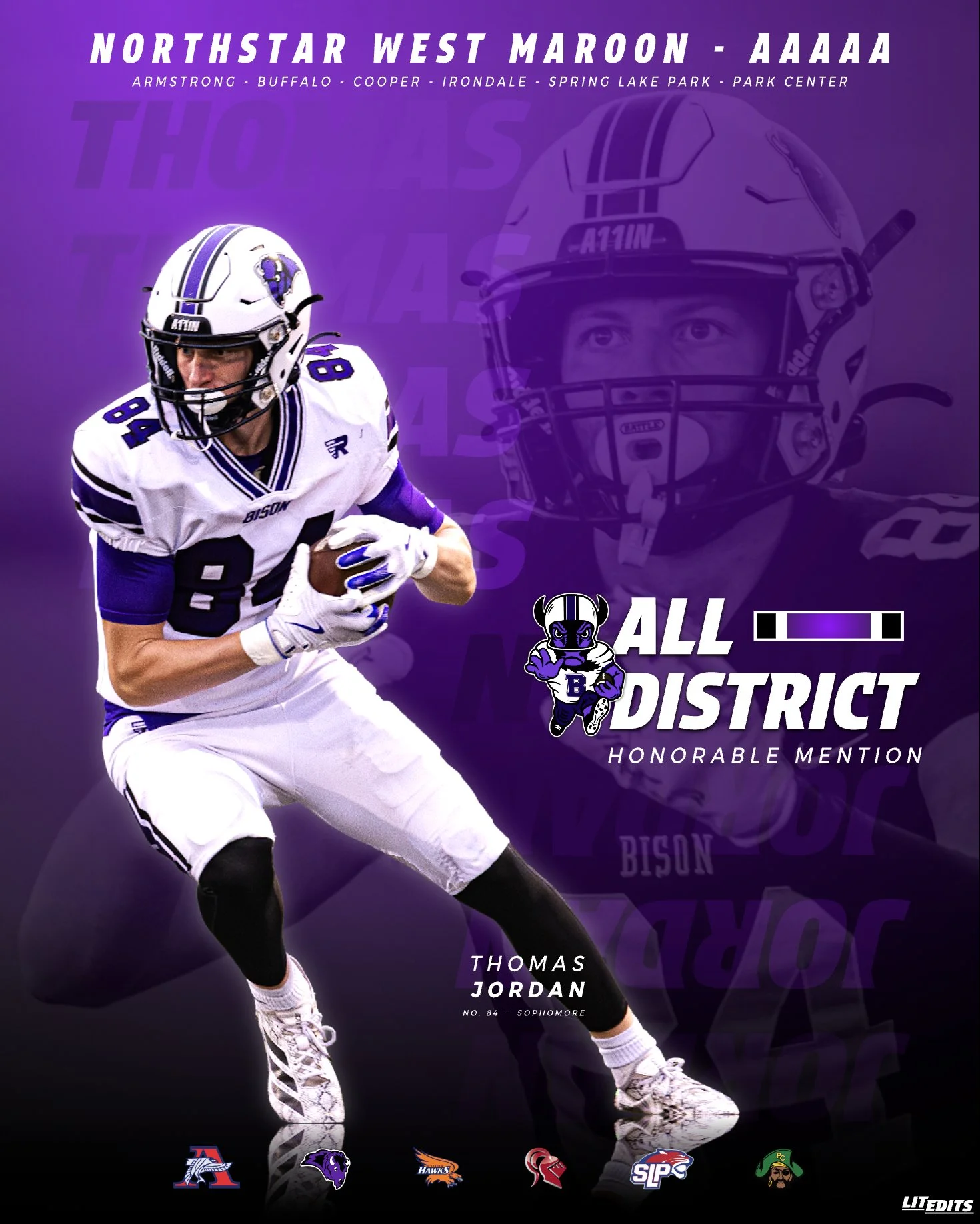 Buffalo Bison Thomas Jordan - Honorable Mention