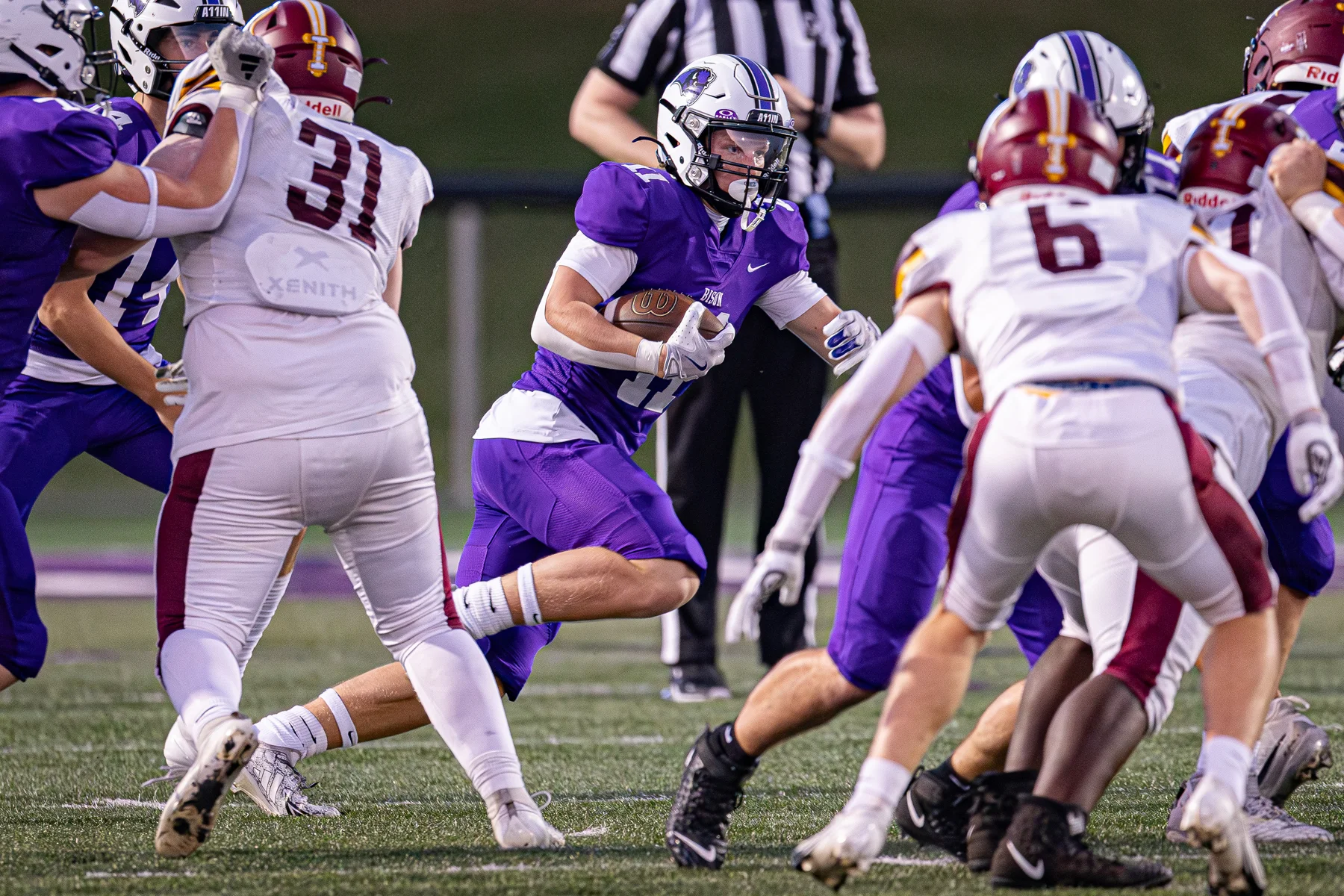 Ball Carrier looking for space to run