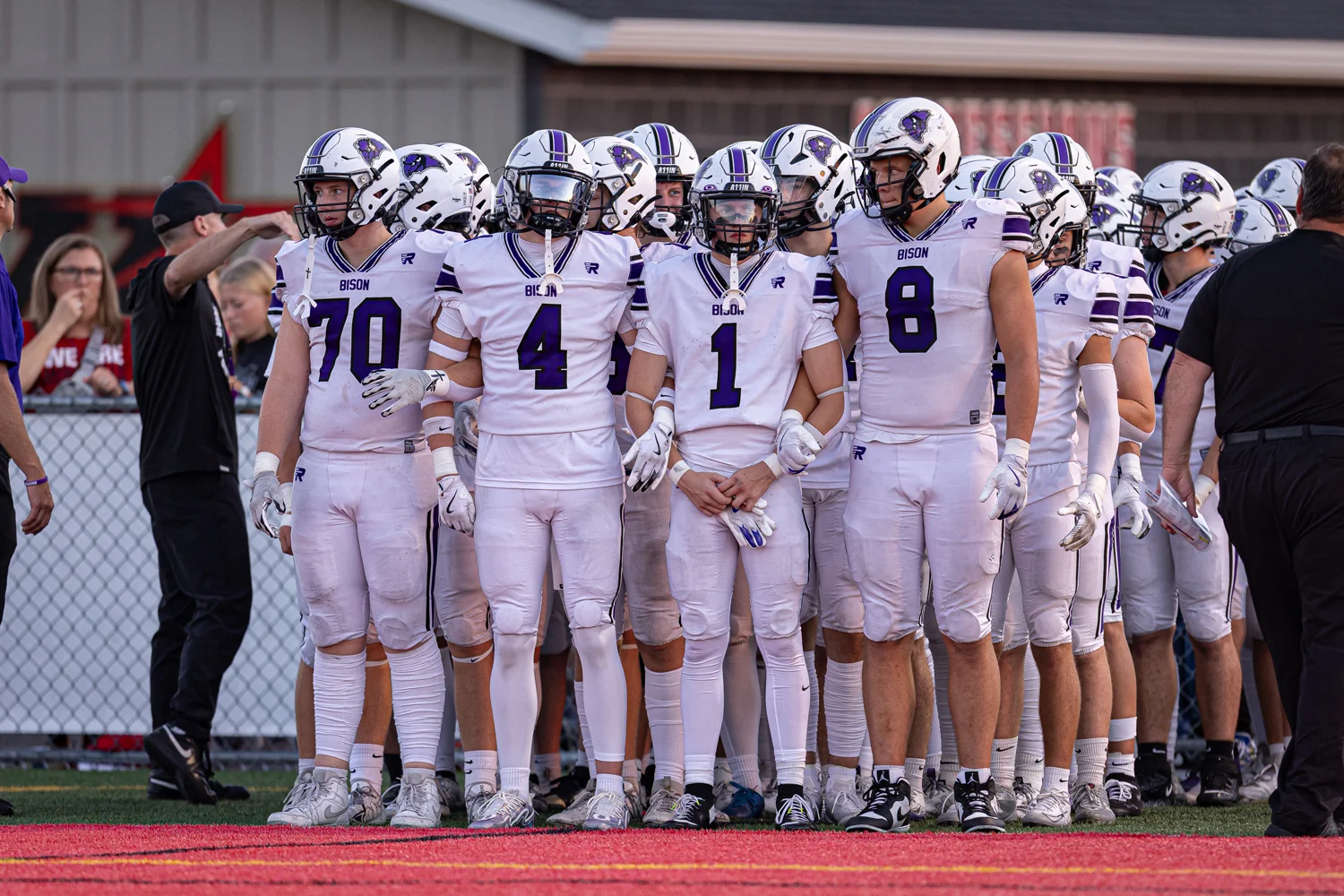 Buffalo Bison before the game